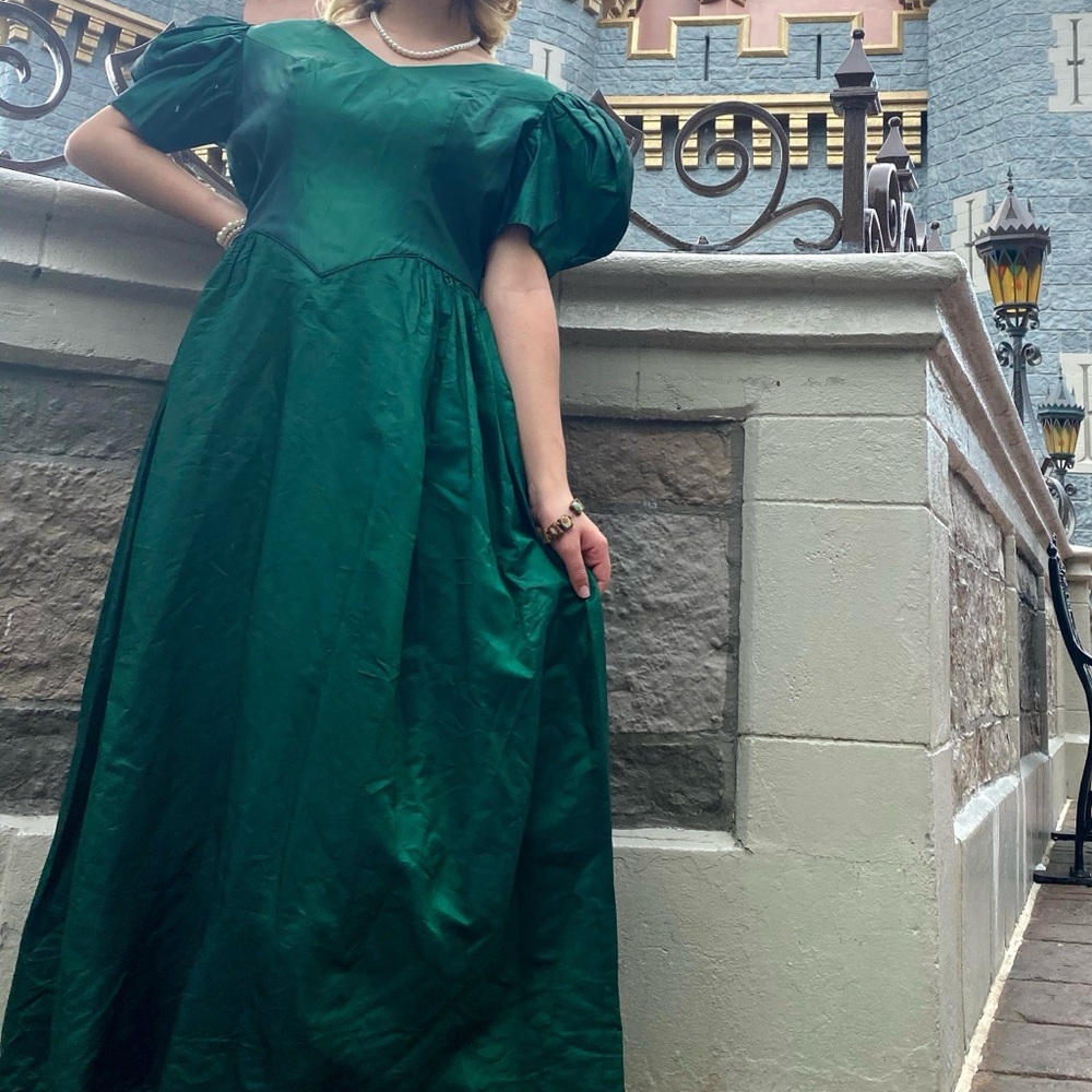 Vintage 80s prom dress